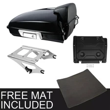 Razor Trunk Base Plate Pad Mount Fit For Harley Touring Road Glide 14-25