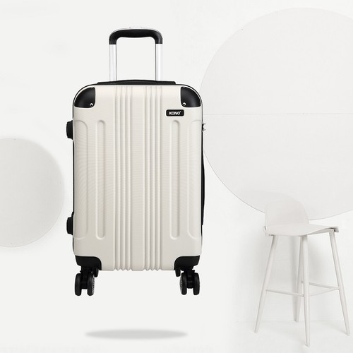 24 Zoll mittelgroßer Hartschalenkoffer Trolley 4 Rollen Reisegepäck Trolley Koffer - Bild 22 von 58