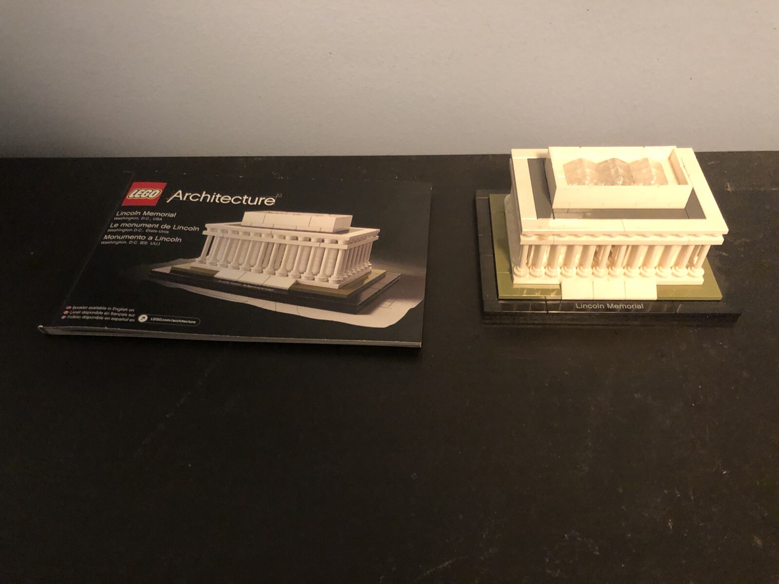 lincoln memorial lego set