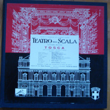 Image of MARIA CALLAS 2LP's BOX Spain Tosca GIACOMO PUCCINI