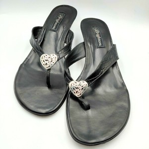 brighton black sandals