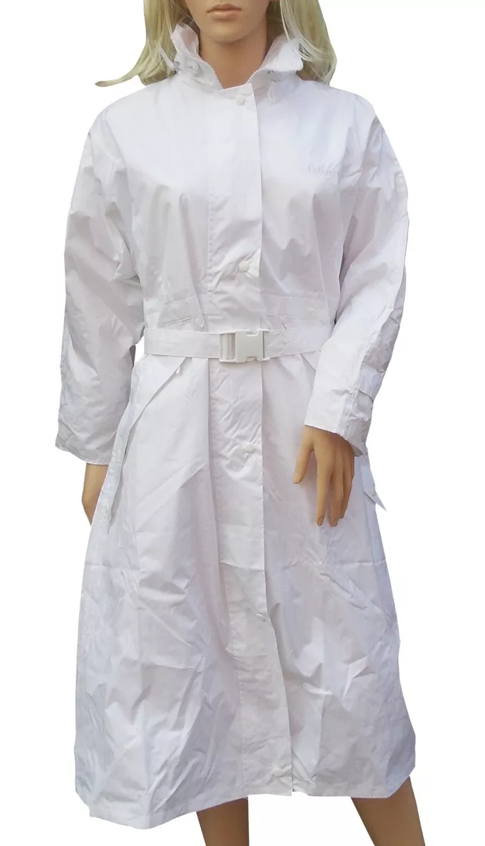 Ladies white sales raincoat