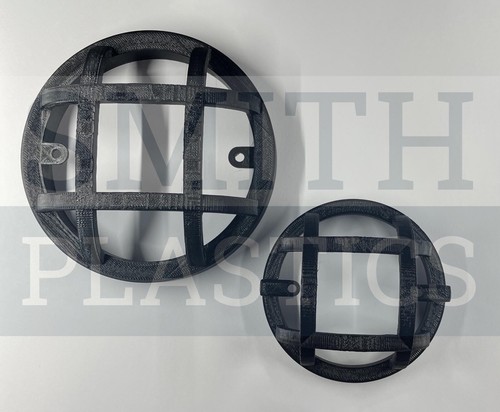 Set 6 griglie protezione pietra fanale posteriore Land Rover Defender - 2 grandi 4 piccole