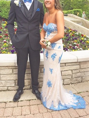 Periwinkle mermaid 2025 prom dress