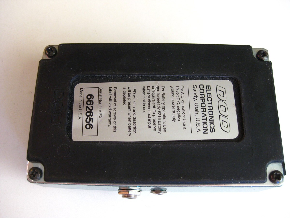 DOD Envelope Filter ギターエフェクター DOD FX25 Envelope Filter - What To Know & Where To Buy