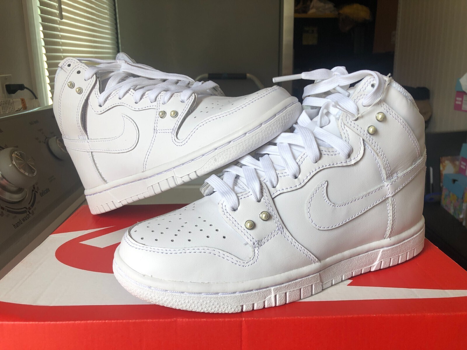 Womens Nike Dunk High Pearl White Size Womens Size Mens