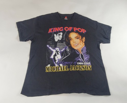 Vintage Michael Jackson Memorial Rap T 