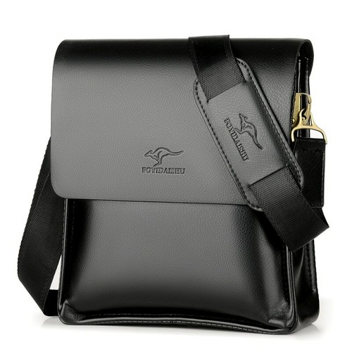 Bolso de hombre canguro de moda de cuero de pu bandolera de hombro para  hombres | eBay