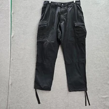 5.11 Tactical Men Pants Large Black Cargo Pockets Ripstop Mid Rise Utility Adult