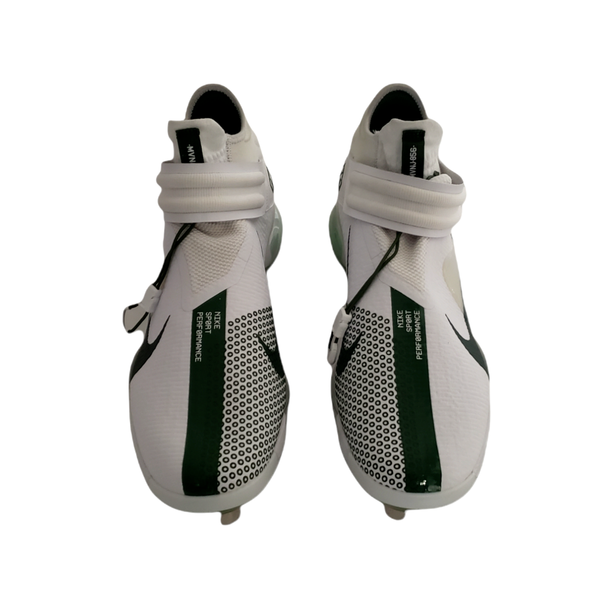 Nike Men Force Zoom Trout 7 Pro Mid Baseball Cleats White  display picture 2