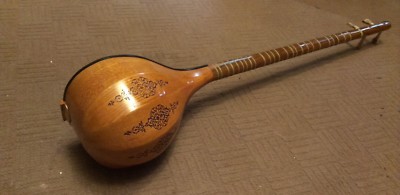 High quality Burning bowl Setar,Sitar,Sehtar,Citar with a free cover