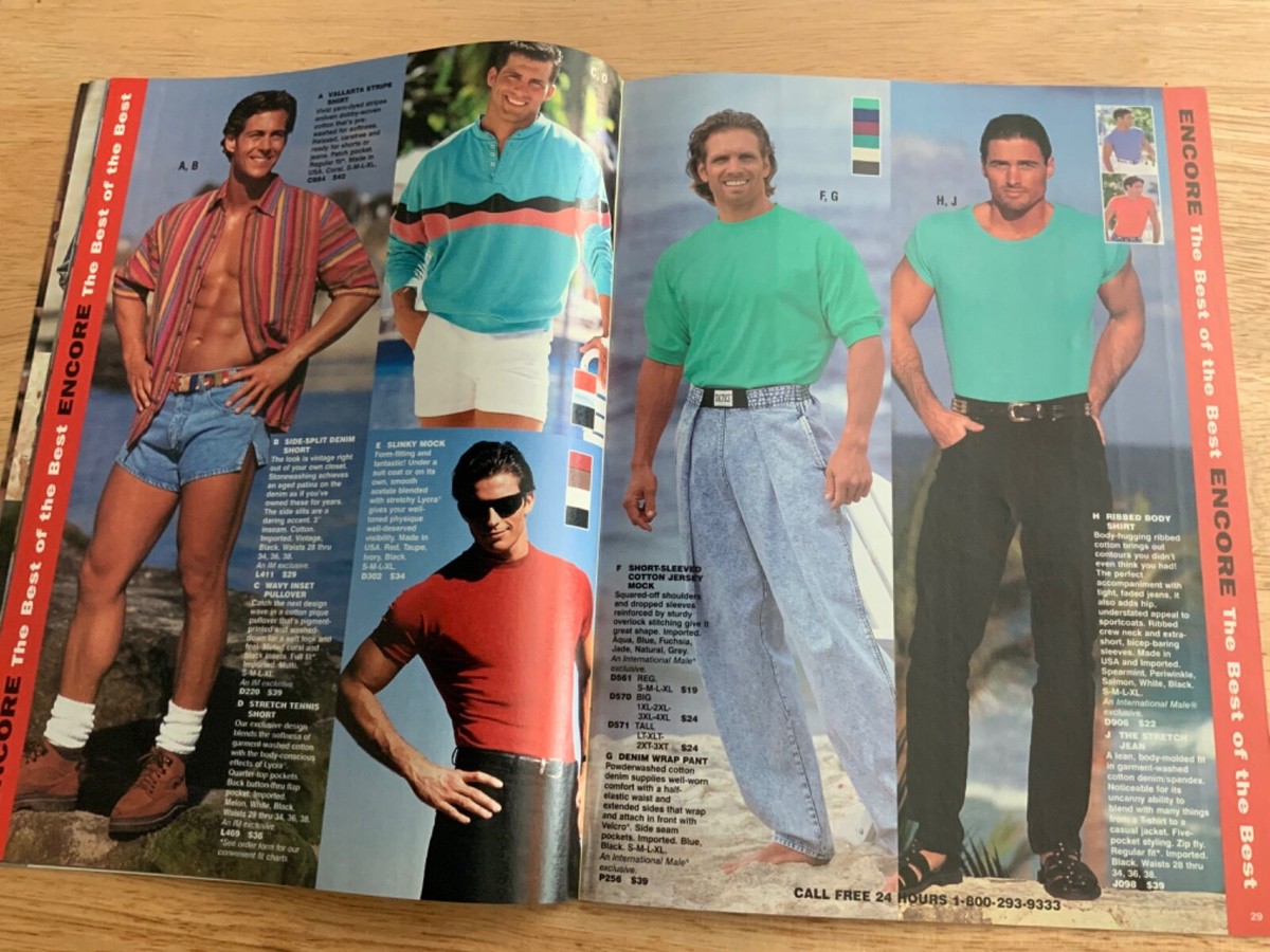 INTERNATIONAL MALE FALL 1995 MAGAZINE / CATALOG FREE