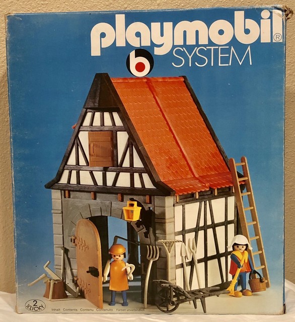 Playmobil Vintage 7298 Vacation Beach Hut Complete With