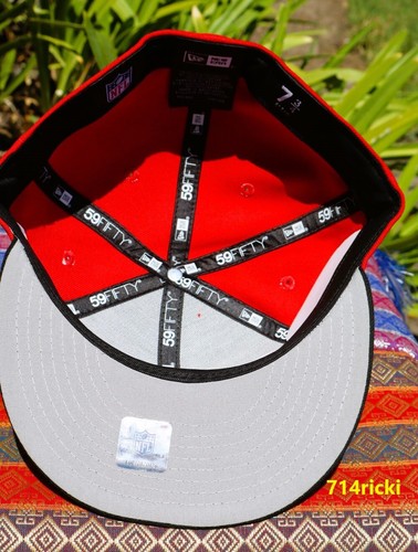 San Francisco 49ers NFL Logo Elements Collection Fitted Hat New Era 59FIFTY - Picture 6 of 7