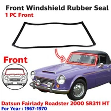 Front Windshield Rubber Seal Fits Datsun Fairlady 2000 Roadster SR311 2D 1967-70