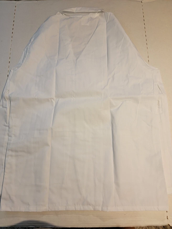 Vtg. 1980's Fashion Seal White Lab Coat People's Drug Store Pharmacist Size 40 - Image 4 of 4