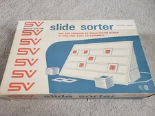 Vintage Smith-Victor Slide Sorter Model SS40 Holds Up To 40 35mm Slides New