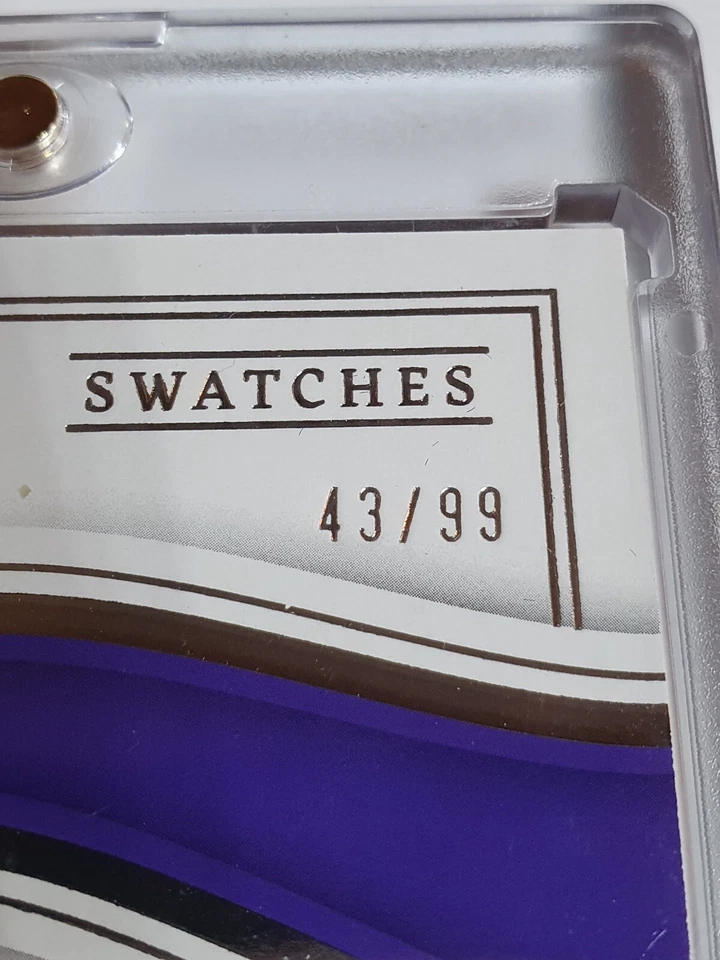 2022 Panini Immaculate LeBron James #PATCH /99 Game Worn Jersey - Rare - Image 3 of 4