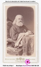 RELIGIEUX, PRÊTRE ORTHODOXE RUSSE, CDV à MOSCOU, RUSSIE -DD39