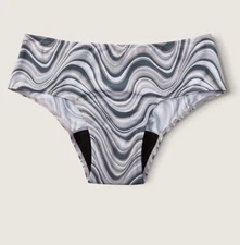 VS pink PERIOD PANTY Hipster large New sealed swirly waves