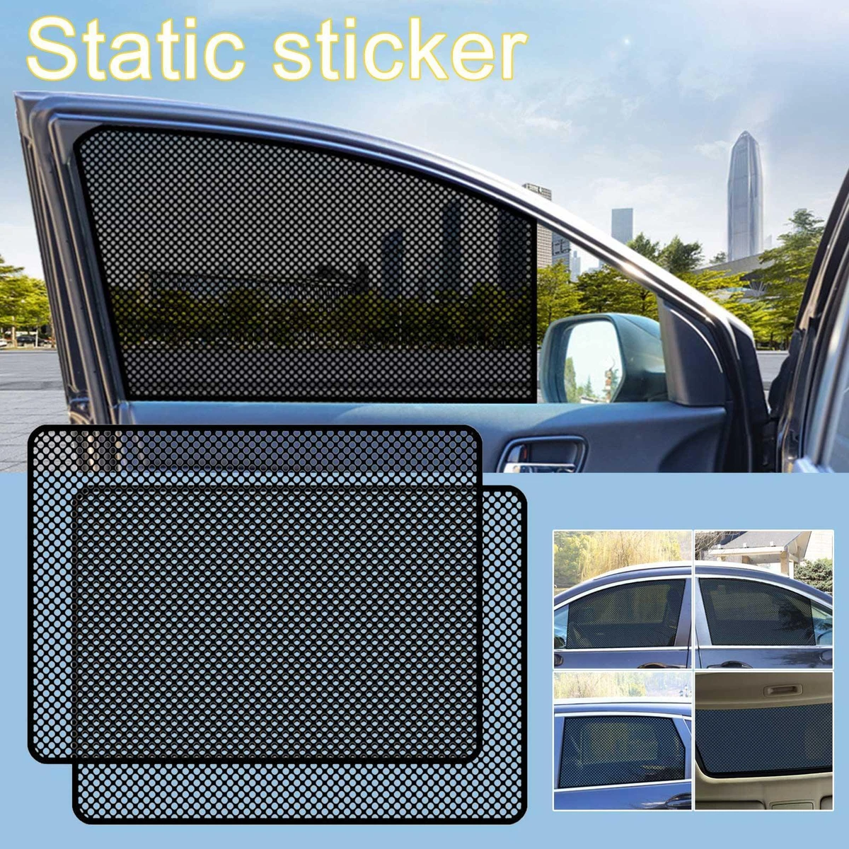 Static cling sunshade deals