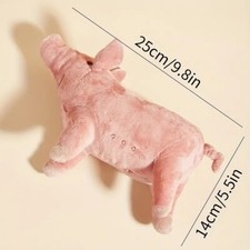 Cute Little Pig Plush dog toy- Soft fabric, suitable for medium sized dog breeds