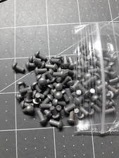 100 1/8" x 1/4"  Solid Steel Round Head Rivets Steampunk Blacksmith armor