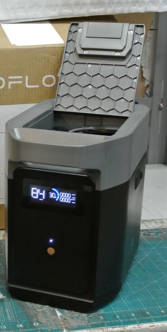 EcoFlow DELTA 2 Smart Extra Battery EFD330-EB, 1024Wh - BLACK