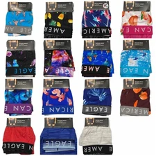 NWT AMERICAN EAGLE Men's Boxer Brief Underwear 6" Inseam Sz XS-S-M-L-XL #68