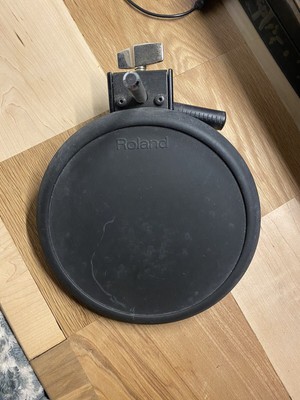 Roland PD-8A  Electronic Drum Pad. Trigger With Attachment Bar