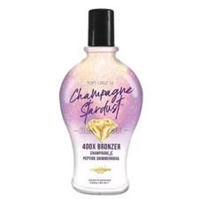 Champagne Stardust 400X Bronzer Dark SUNLESS Self Tanner Tanning Lotion 7.5oz