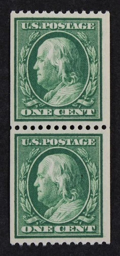 CKStamps: US Stamps Collection Scott#385 1c Franklin Mint NH OG