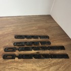 17 18 19 20 JEEP GRAND CHEROKEE SIDE DOOR BLACK EMBLEM LOGO BADGE USED Set Of 2