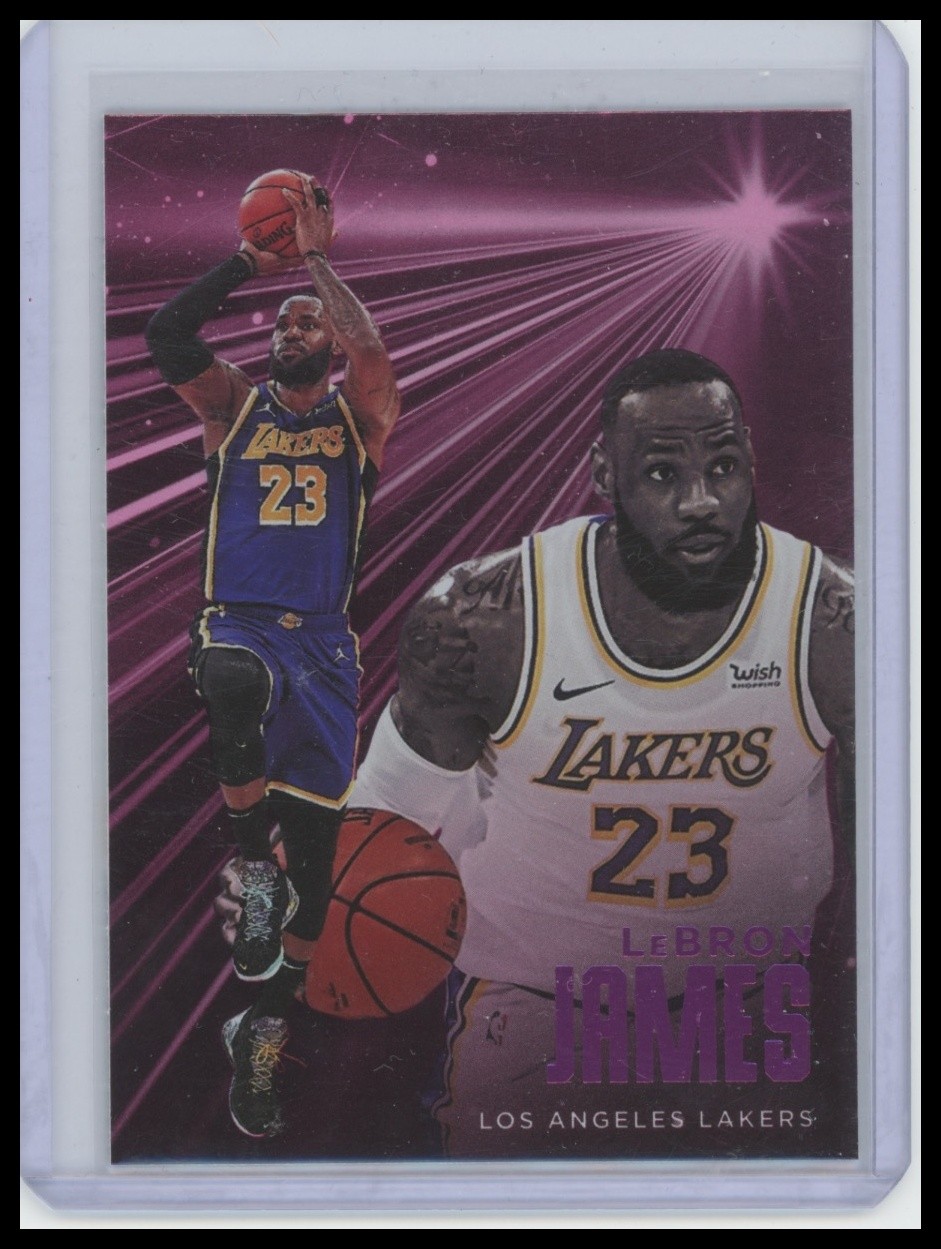2020-21 Panini Chronicles #227 LeBron James Pink