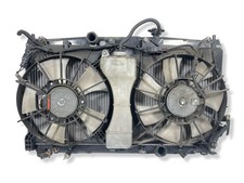 Honda Insight 2010 Radiator Fan Cooling Set Petrol Electric Hybrid 65kW 1.3L