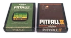 LOT OF 2: Pitfall! & Pitfall 2 Lost Caverns - Atari 2600 Cartridge Only Works