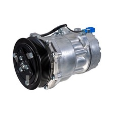 Klimakompressor 12 V Ø 127 mm HELLA Thermo-Expertise für u.a. VW TRANSPORTER