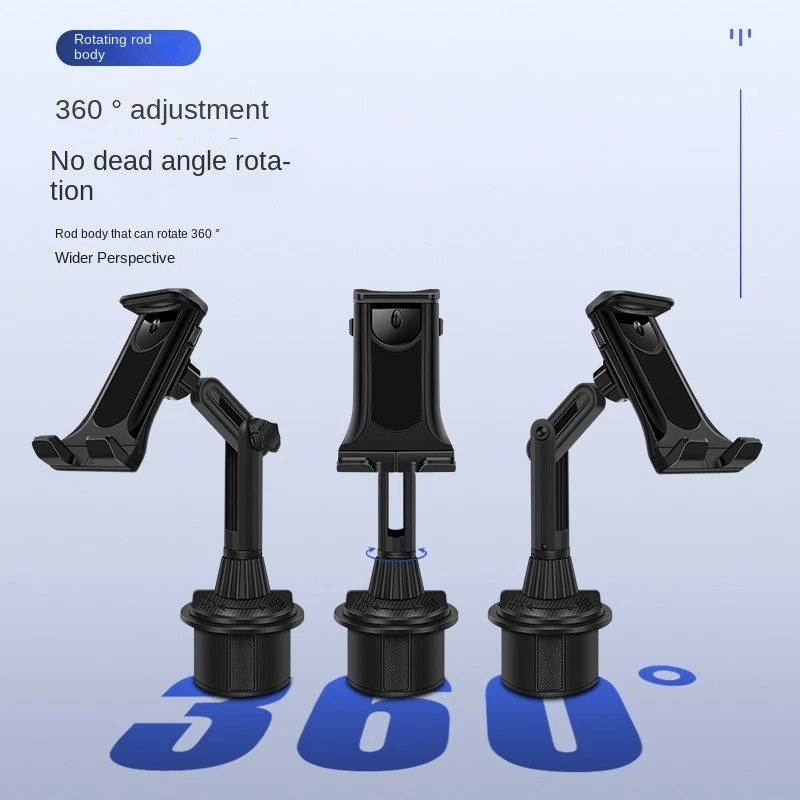 Universal Car Cup Holder Cellphone Mount Stand for Mobile Cell Phones Adjustable - Image 3 of 4