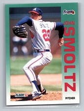 1992 Fleer #371 John Smoltz