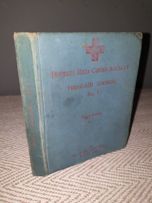 1939 - British Red Cross Society Elementary Manual of First Aid No. 1 