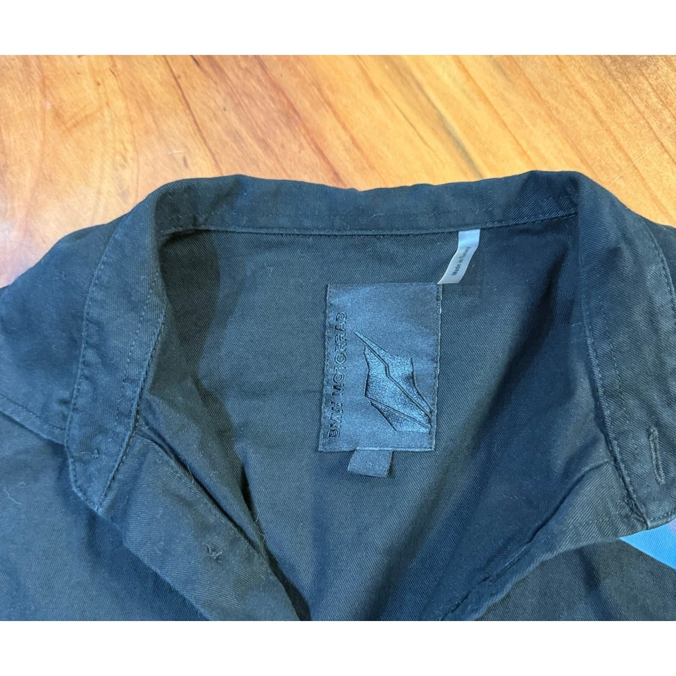 Camisa BMW Motorrad Para Hombre Pequeña Algodón Abotonada Motorsport Manga Corta LL8 Foto 3 de 4