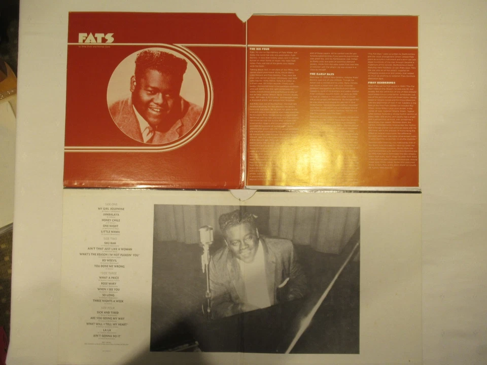FATS DOMINO - COOKIN' WITH FATS / LEGENDARY MASTERS - 2 DOUBLE LPS, GREAT VALUE! - Image 2 of 3