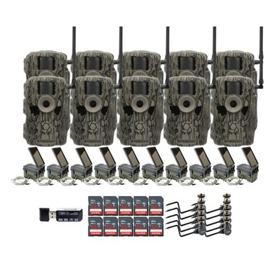 Stealth Cam 36MP Fusion Max Cellular Trail Camera 10 Pack Bundle