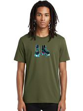 Roller-Skates-4 Mens Graphic Tee, 100 Cotton, Casual Summer Wear