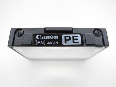 Canon FN Focusing Screen PE For New F-1 / F-1N w/ Case