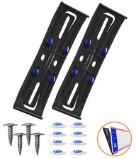 Kennzeichenhalter Österreich rahmenlos schwarz - Kennzeichentafeln AT 520x120 mm