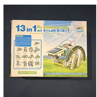 BOTTLEBOOM 13-in-1 Educational Solar Robot DIY Kit Green Energy 10+ 2115A