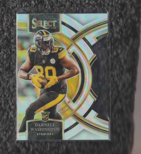Darnell Washington Panini Select #130 Silver Die Cut