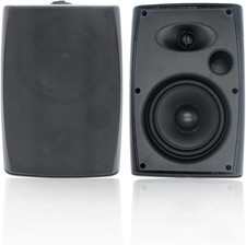 STUDIOFINIX 6.5 Inch 400W Outdoor Speakers Wired Waterproof Passive with Powe...