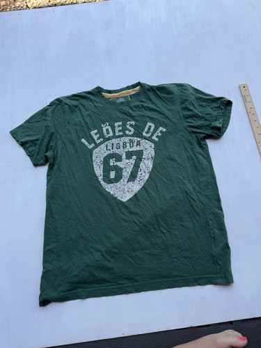 Celtic Football Club Heritage Collection Mens T Shirt L Soccer Leoes De Lisboa - Picture 2 of 9